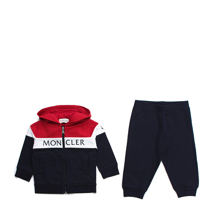 moncler/蒙克莱 21年春夏 童装 男女童通用 黑色 儿童套装 8m74520809