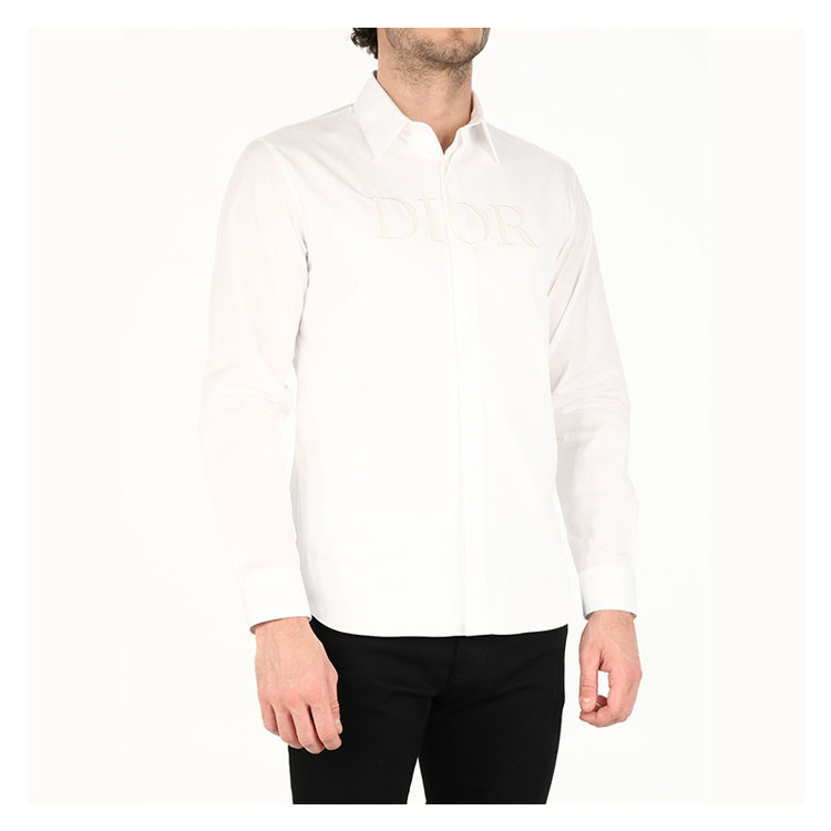 dior homme/迪奥桀傲 21年春夏 男士服装 男性 白色 男士长袖衬衫 183