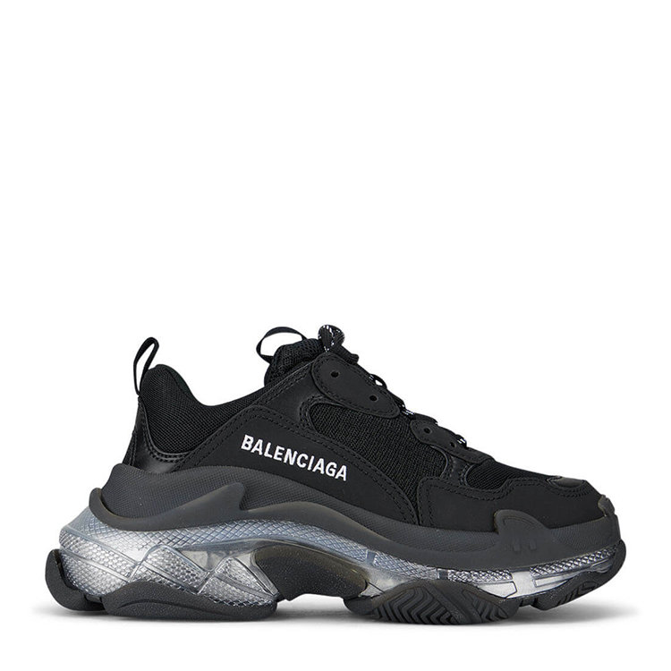 balenciaga/巴黎世家 21年春夏 百搭 女性 黑色 女士休闲运动鞋