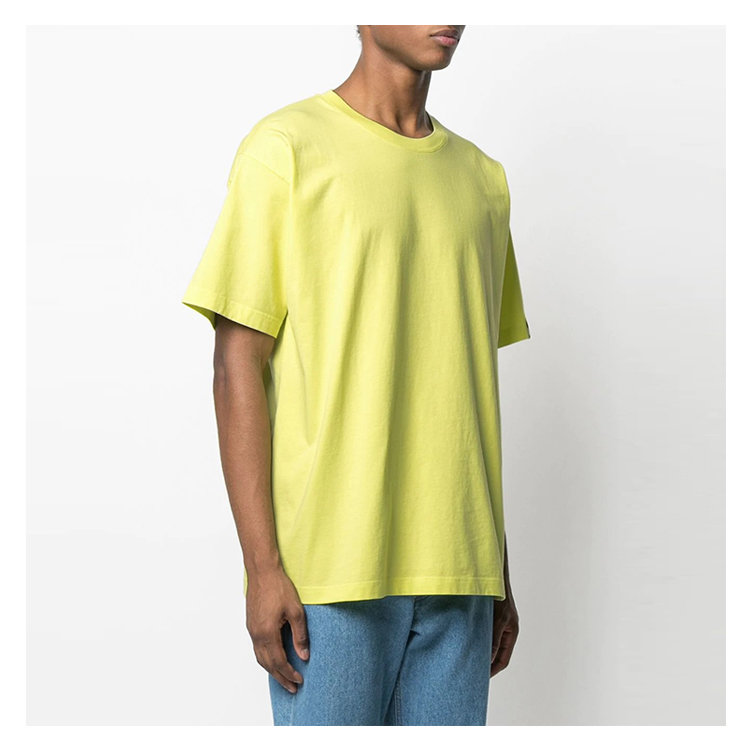 goose deluxe brand 21年春夏 百搭 男性 黄绿色 男士短袖t恤 gmp
