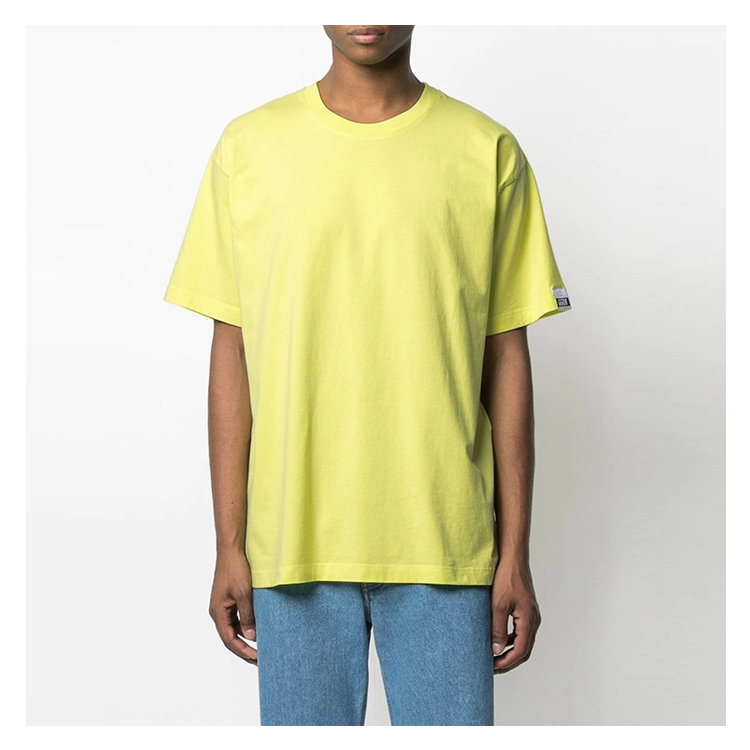 goose deluxe brand 21年春夏 百搭 男性 黄绿色 男士短袖t恤 gmp