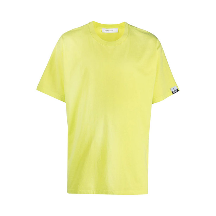 goose deluxe brand 21年春夏 百搭 男性 黄绿色 男士短袖t恤 gmp