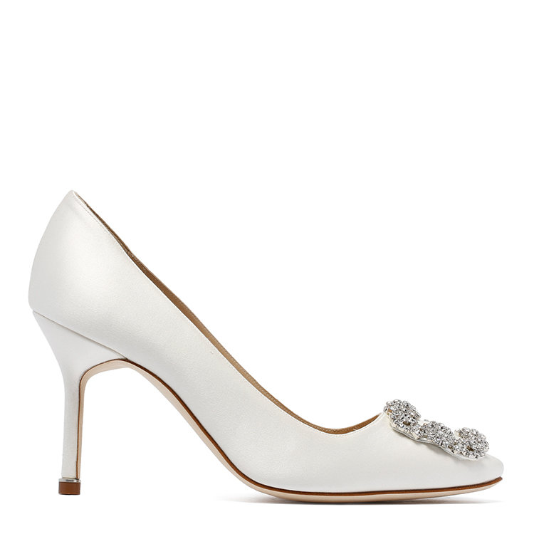 manolo blahnik/manolo blahnik 21年春夏 女士鞋 女性 白色 高跟鞋 9