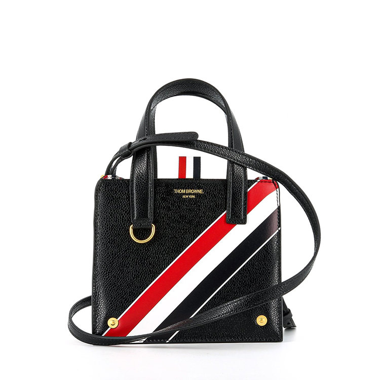 thom browne/thom browne 20年春夏 女包 女性 黑色 单肩包 fap231a