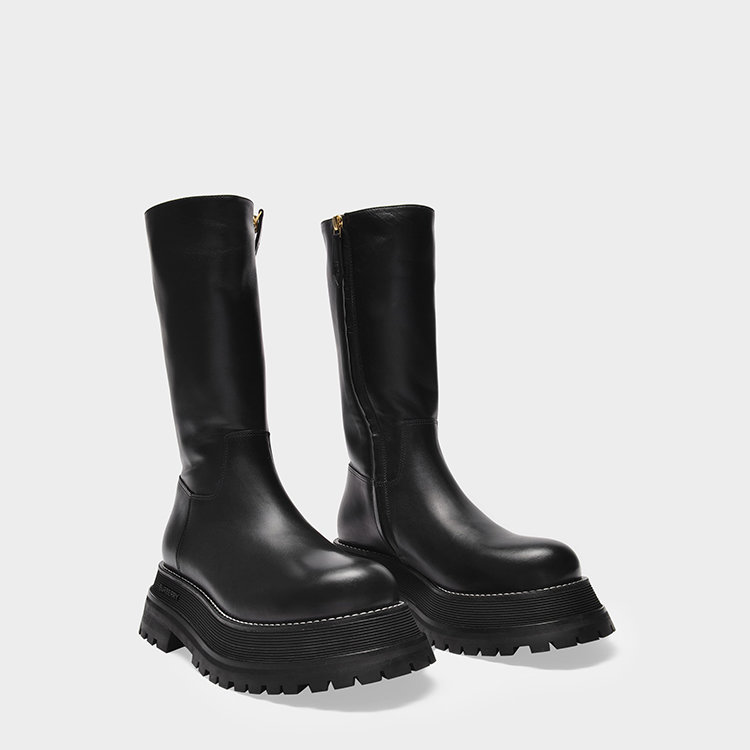 burberry/博柏利 21年春夏 女士鞋 女性 黑色 短靴 8037619