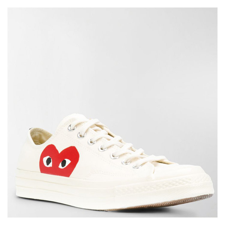 comme des garcons/川久保玲 21年春夏 男士鞋 男性 白色 休闲运动鞋