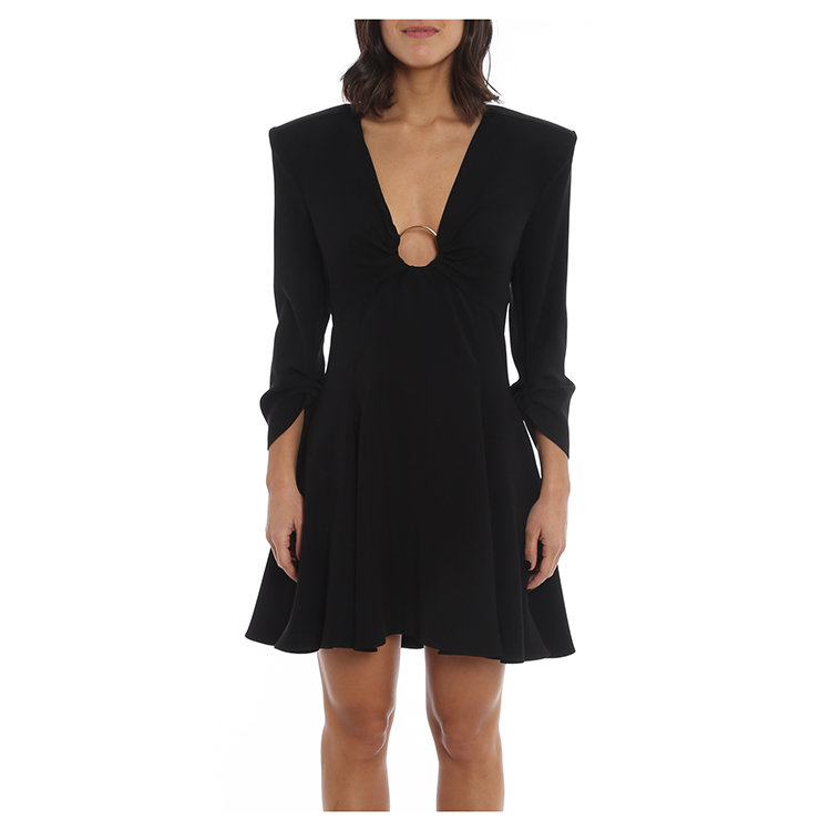 VERSACE/范思哲 21年春夏 女士服装 女装 女性 黑色 女士连衣裙 A88610_A236477_A1008