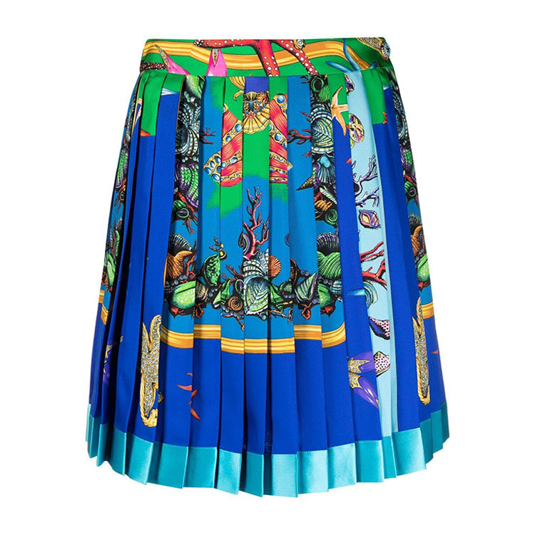 VERSACE/范思哲 21年春夏 女士服装 女装 女性 蓝色 女士半身裙 A794481F010005X000