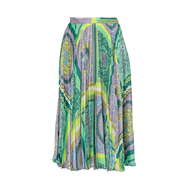 VERSACE/范思哲 21年春夏 女士服装 女性 绿色 女士半身裙 A885581F00387 5L000