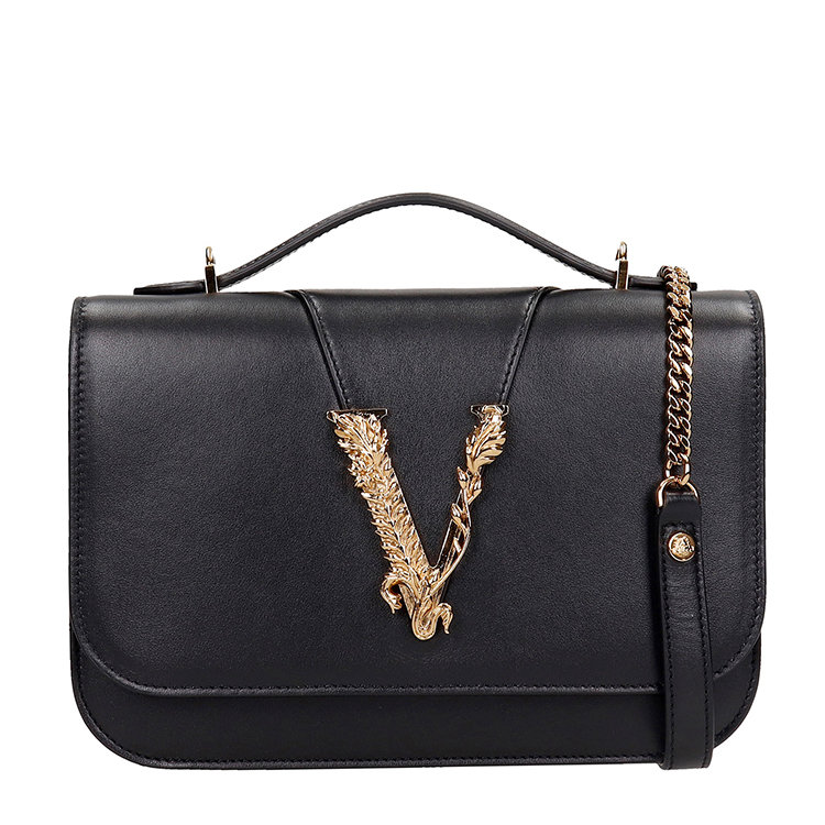 versace/范思哲 21年春夏 女包 女性 黑色 斜挎包 dbfg985d5vit kv041