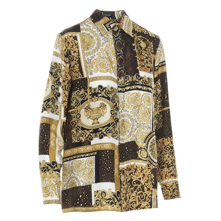 VERSACE/范思哲 21年春夏 女士服装 女性 混色 女士长袖衬衫 A826621F004565N030