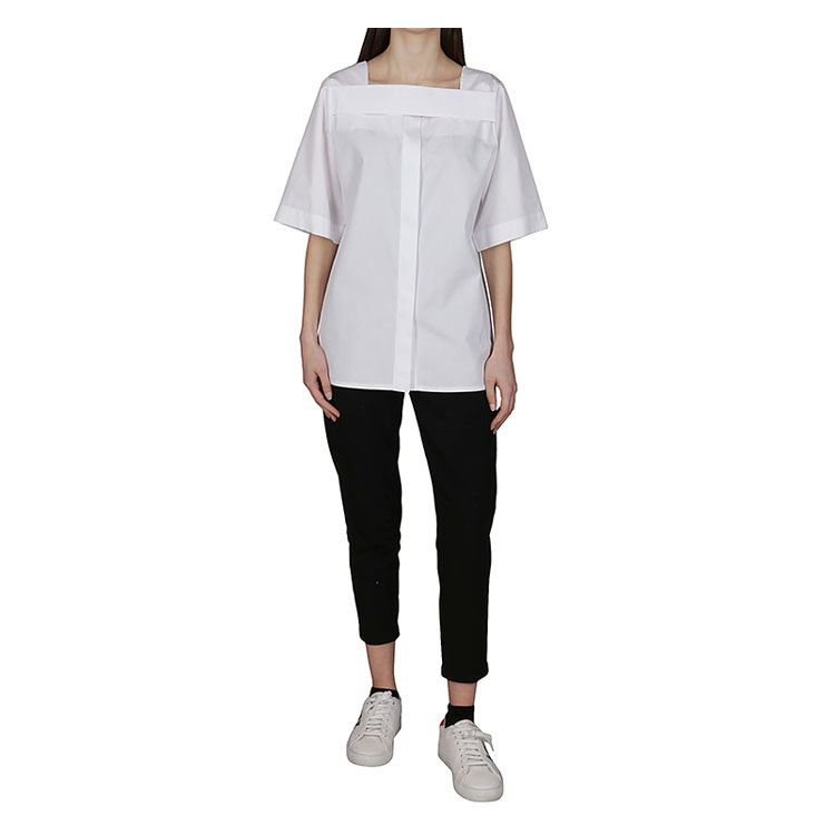 Givenchy/纪梵希 21年春夏 女士服装 女性 白色 女士短袖衬衫 BW60TX111N100