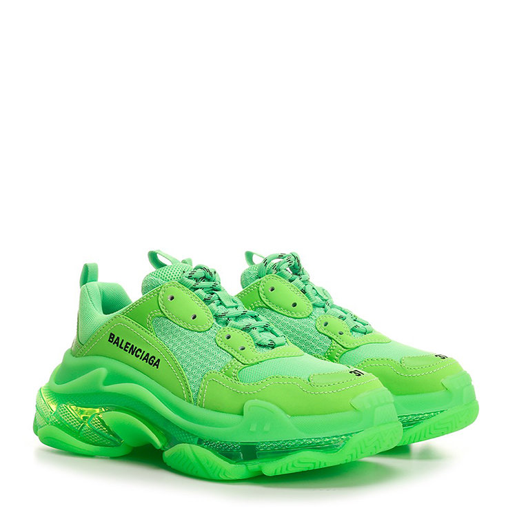 balenciaga/巴黎世家 21年春夏 女士鞋 女性 绿色 女士休闲运动鞋