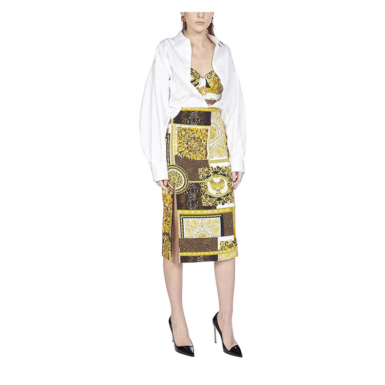 VERSACE/范思哲 21年春夏 女士服装 女性 花色 女士半身裙 A882441F005215N030