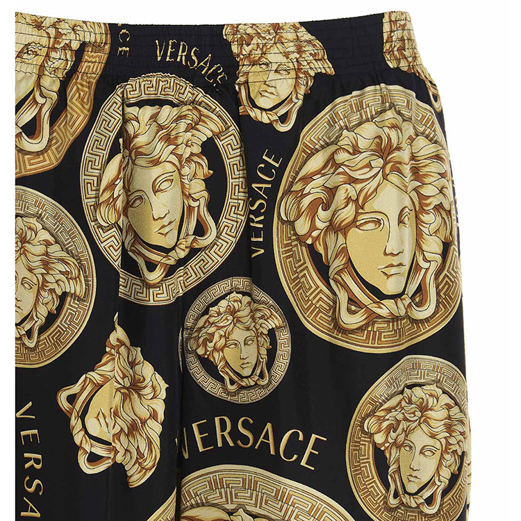 versace/范思哲 21年春夏 男士服装 男性 金色 男士短裤 a86432 1f
