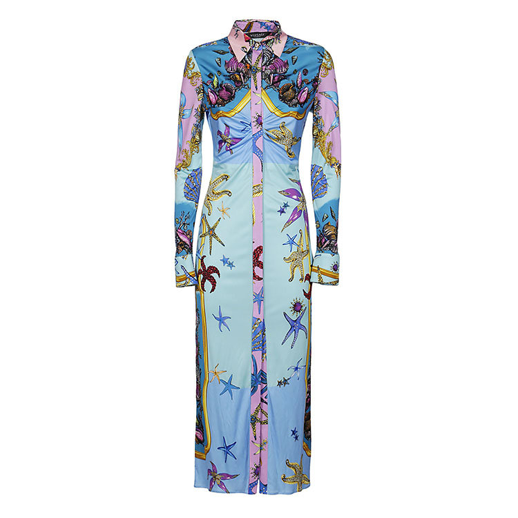 VERSACE/范思哲 21年春夏 女士服装 女装 女性 红色 女士连衣裙 A888651F010065V010