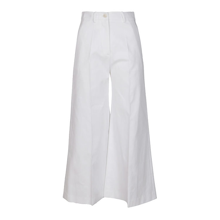 Valentino/华伦天奴 21年春夏 女士服装 女装 女性 白色 女士休闲裤 VB0RB4A06C90BO