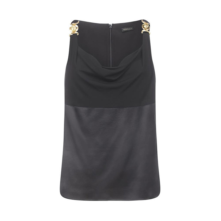VERSACE/范思哲 20年春夏 女士服装 女装 女性 黑色 女士短袖T恤 A85875_A231743A1008
