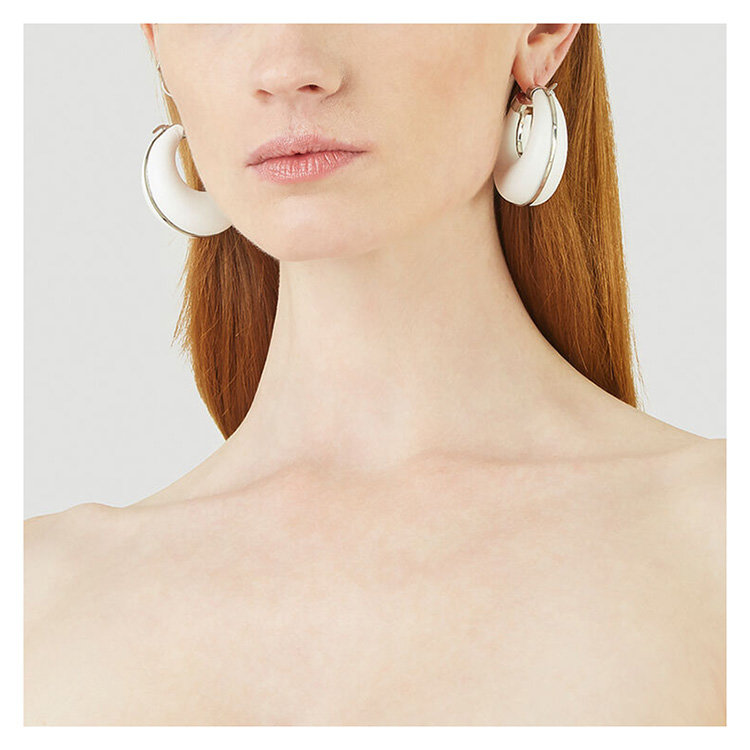 burberry/博柏利 21年春夏 女士首饰 女性 白色 耳环 8040514