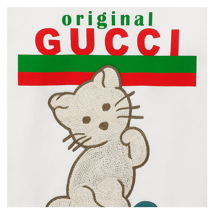 gucci/古驰 21年春夏 女士服装 女装 女性 白色 女卫衣 617964xjcru