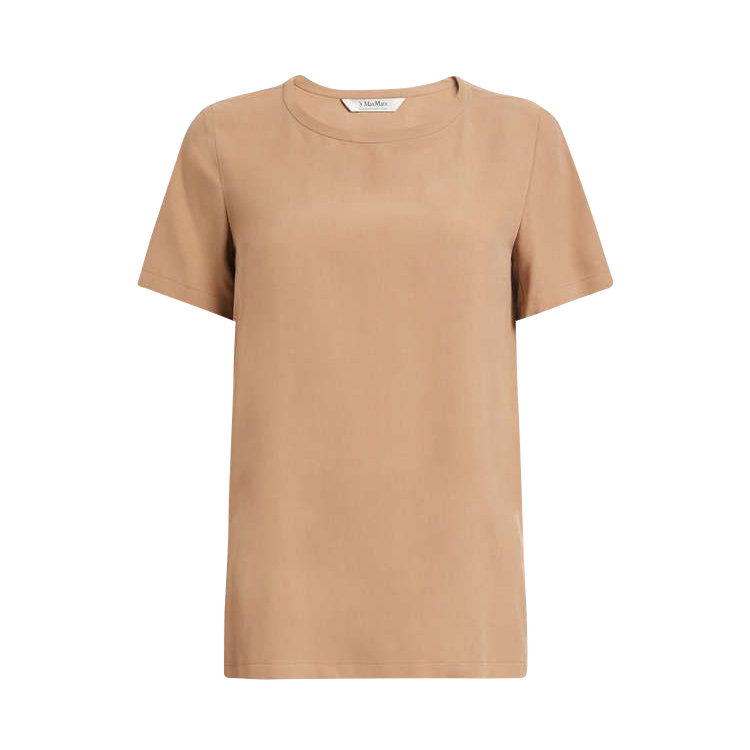 mara/smax mara 21年春夏 女士服装 女装 女性 驼色 女士短袖t恤