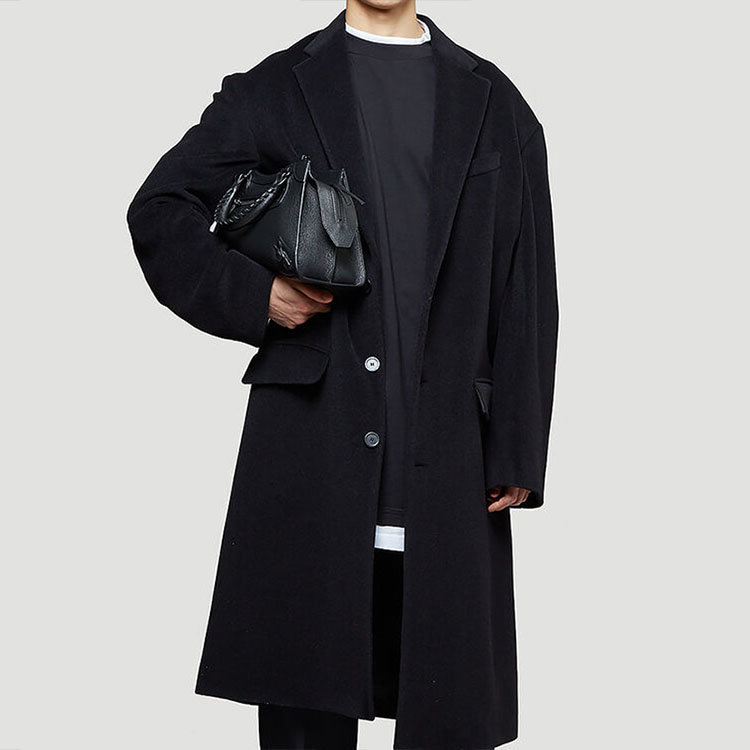 balenciaga/巴黎世家 21年春夏 男士服装 男性 黑色 男士大衣 642221