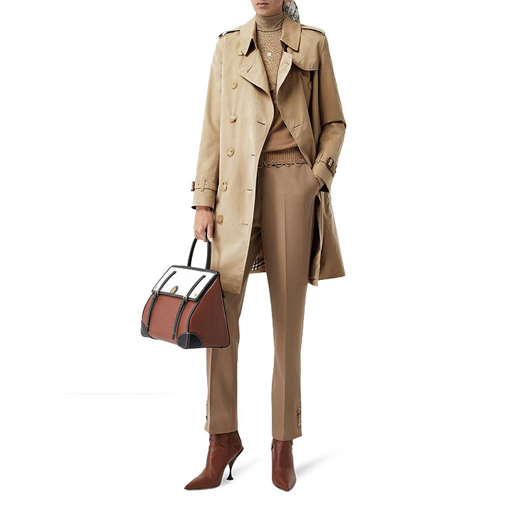 burberry/博柏利 21年春夏 百搭 女性 米色 女士大衣 8027923