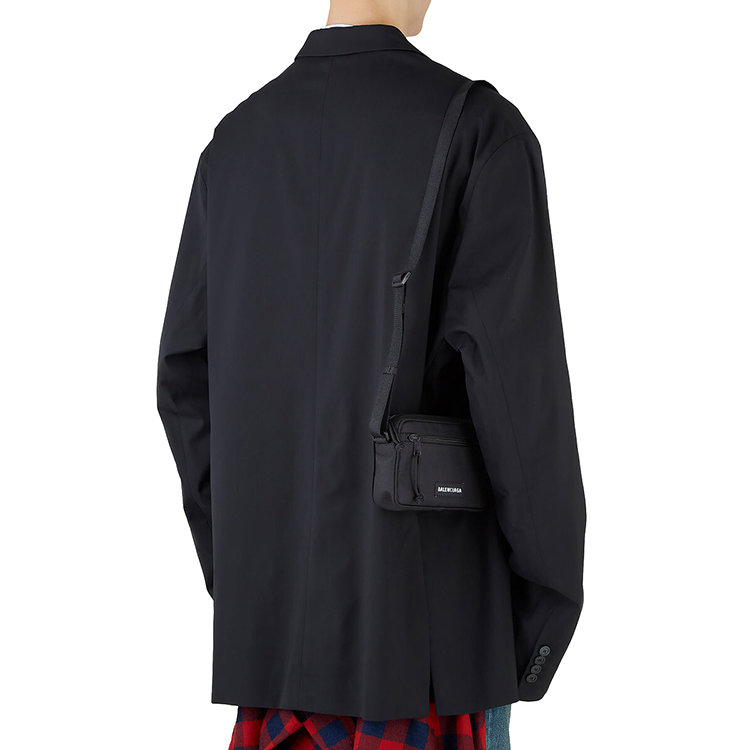 balenciaga/巴黎世家 21年秋冬 男包 男性 黑色 斜挎包 659989 2jmf7