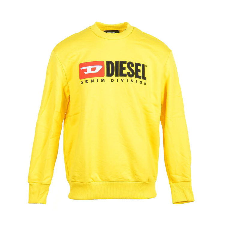 diesel/迪赛 21年春夏 男士服装 男性 黄色 男卫衣 diefeluaad2st053