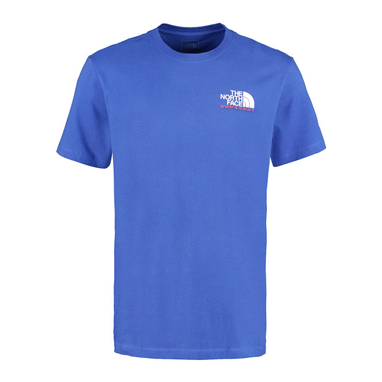 the north face/北面 21年春夏 百搭 男性 蓝色 男士运动t恤 nf0a55