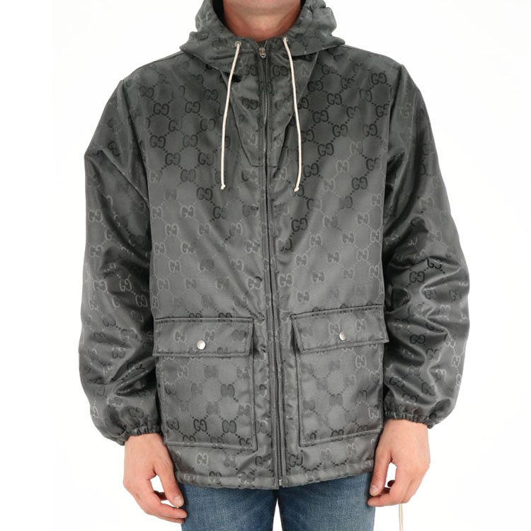gucci/古驰 21年秋冬 男装 男性 灰色 男士夹克 657792zaebn1126