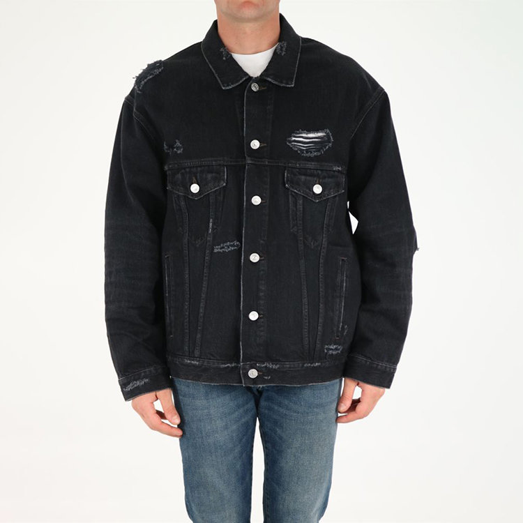 balenciaga/巴黎世家 21年秋冬 男装 男性 黑色 男士夹克 664329tbp47