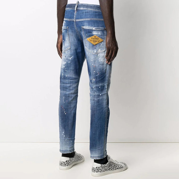 dsquared2/d二次方 21年秋冬 男装 男性 蓝色 男士牛仔裤 s71lb0952