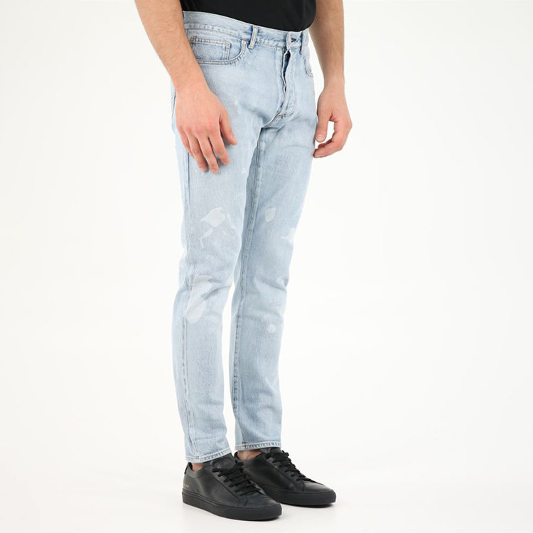 dior homme/迪奥桀傲 21年秋冬 百搭 男性 浅蓝色 男士牛仔裤 193ds11