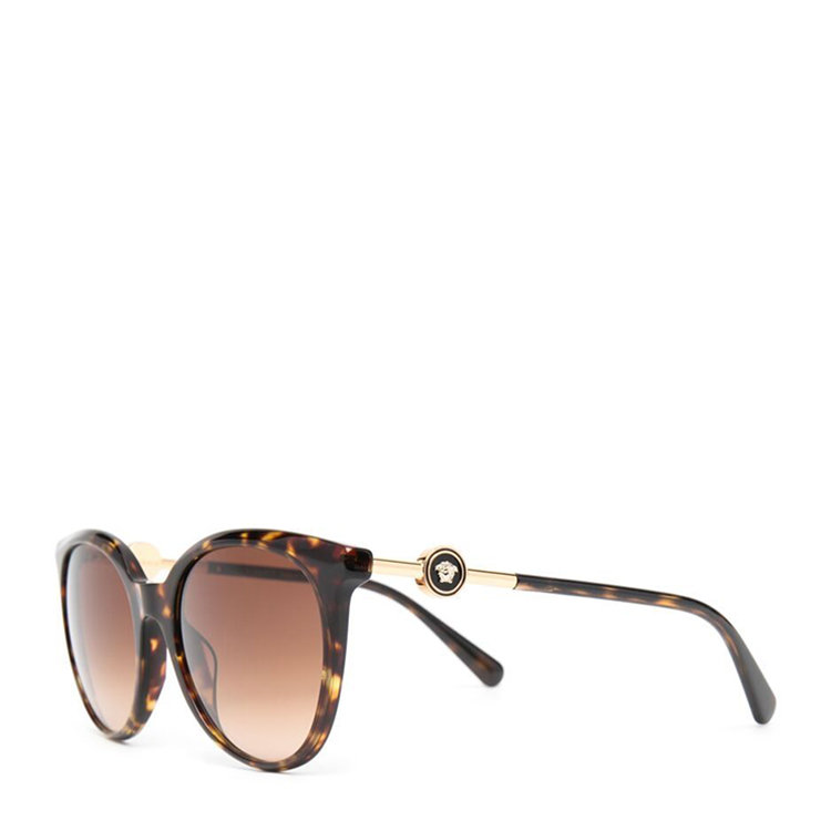 versace/范思哲 21年春夏 墨镜 女性 棕色 太阳镜 ve4404 108/74