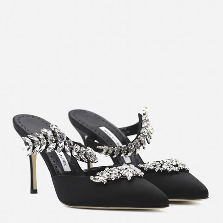 manolo blahnik/manolo blahnik 21年秋冬 百搭 女性 黑色 高跟鞋