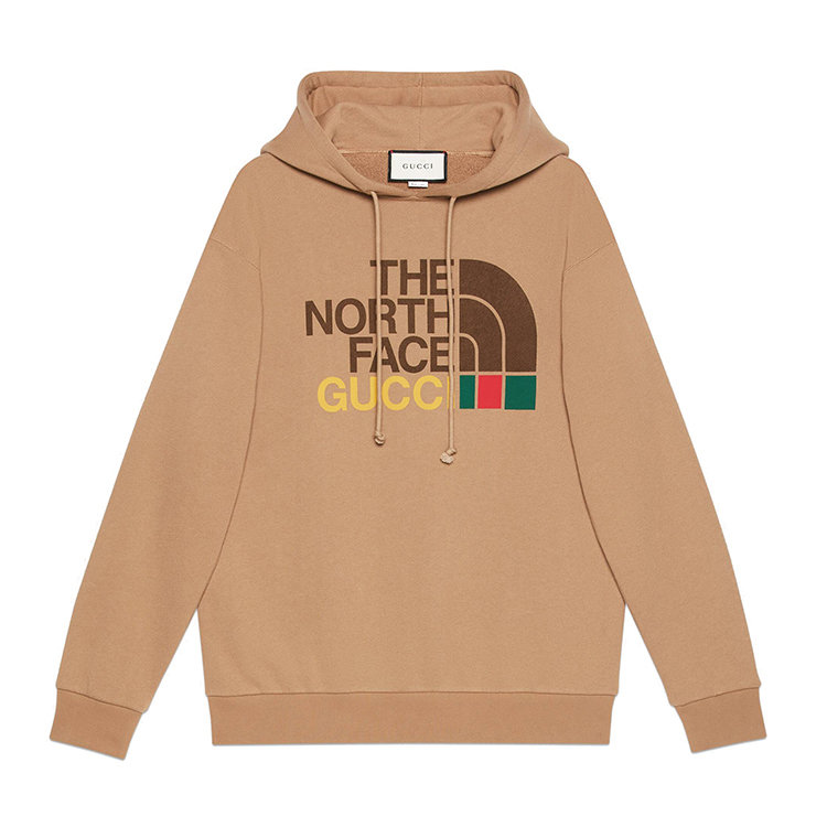 【gucci古驰 女卫衣】gucci/古驰 22年春夏 gucci x the north face