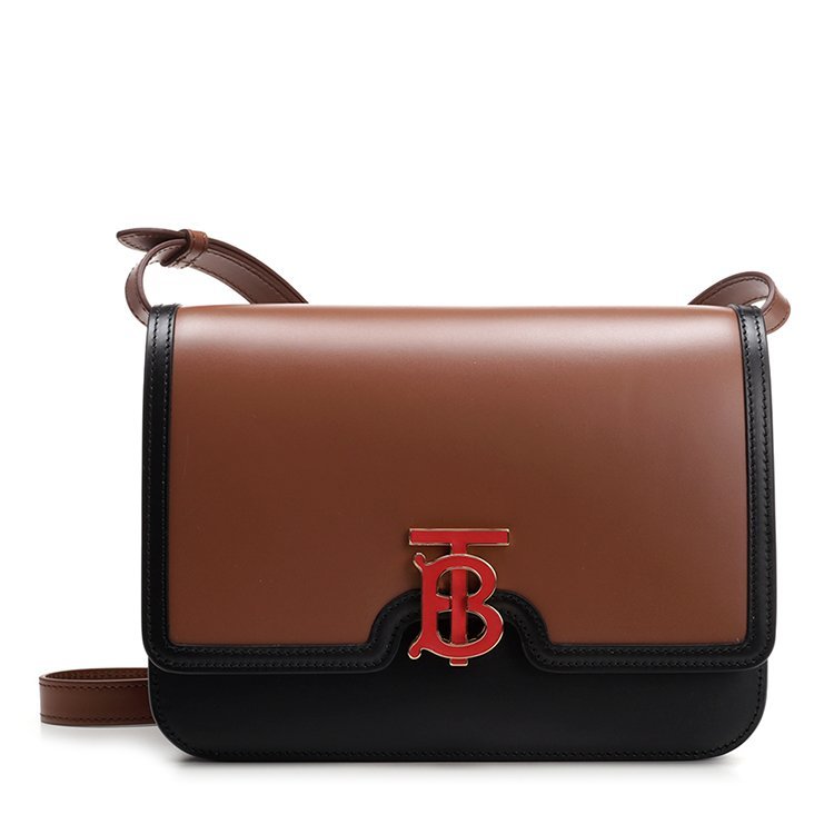 burberry/博柏利 19年春夏 单肩包 女性 小方包 logo 混色 斜挎包