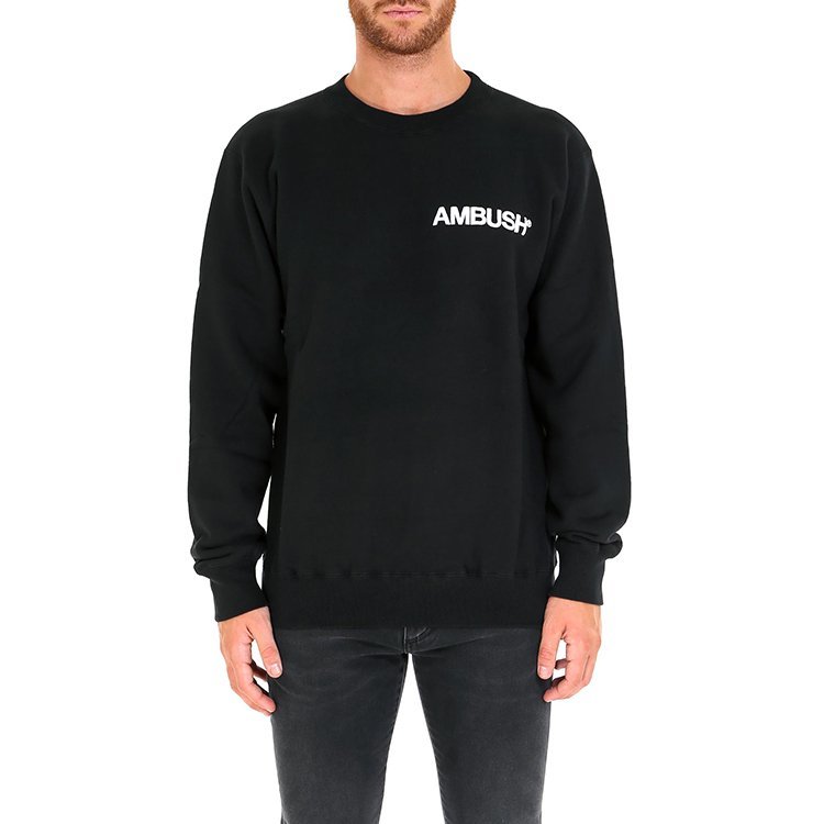 ambush/ambush 19年春夏 男性 字母 经典 男卫衣 ambls117 black