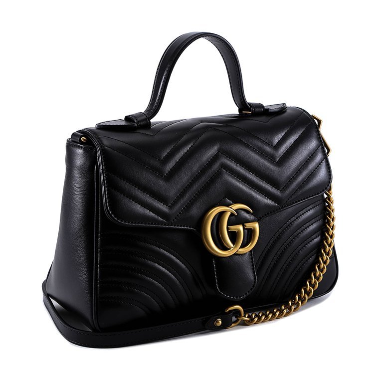 gucci/古驰 20年春夏 gg marmont系列小号手提包 女性 gucci gg