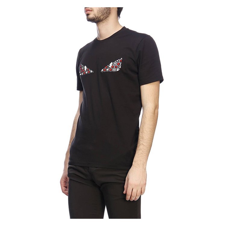 fendi/芬迪 19年春夏 时尚 男性 印花 小恶魔 男士短袖t恤 fy0894 a6