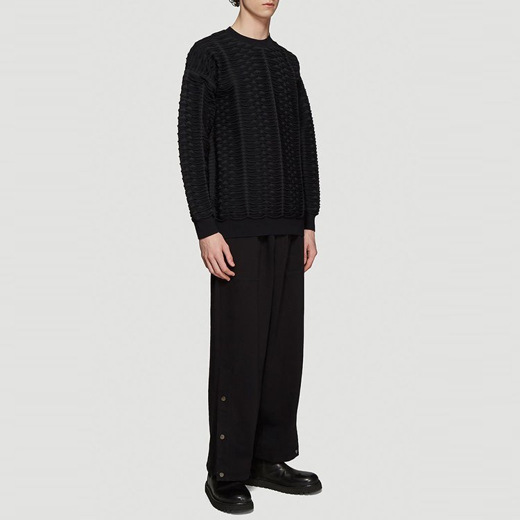 issey miyake/三宅一生 19年春夏 长裤 男性 阔腿裤 直筒 男士休闲裤