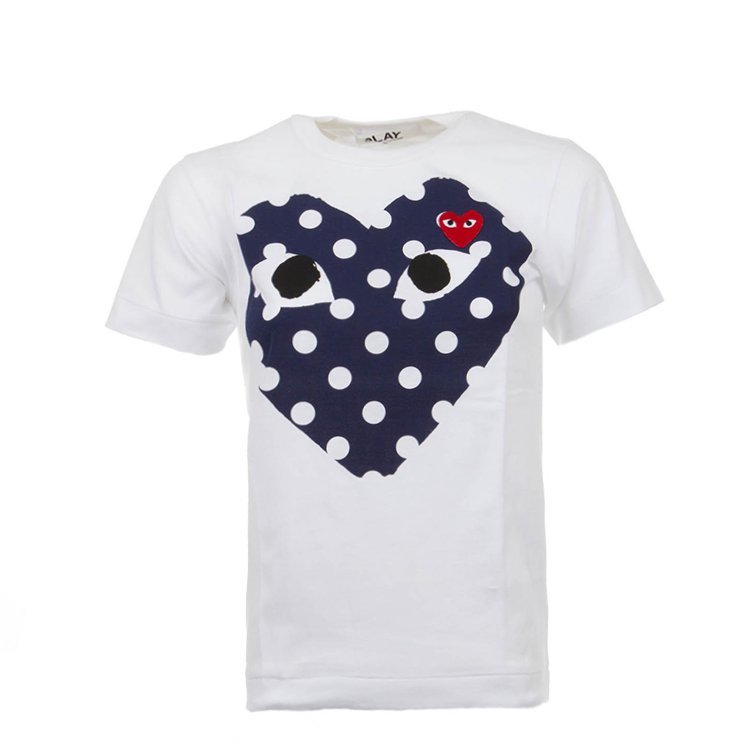 comme des garcons/川久保玲 20年秋冬 女性 时尚 白色 女士短袖t恤