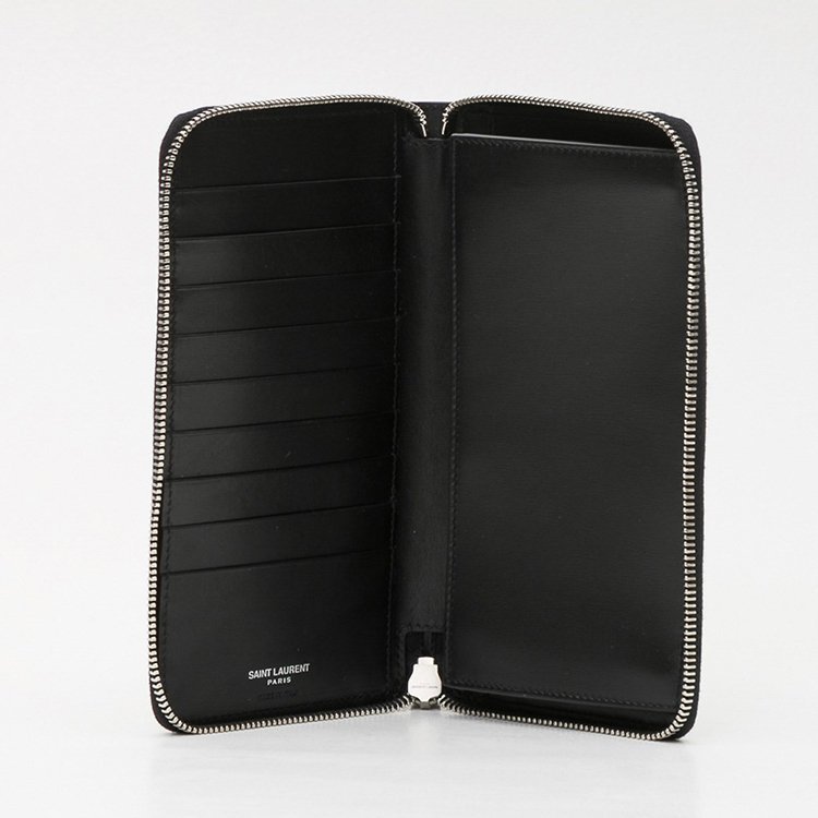 SAINT LAURENT PARIS/SAINT LAURENT PARIS 20年春夏  ysl 圣罗兰 男包   男性   商务 通勤包 黑色 钱包 5298990SX0E1000