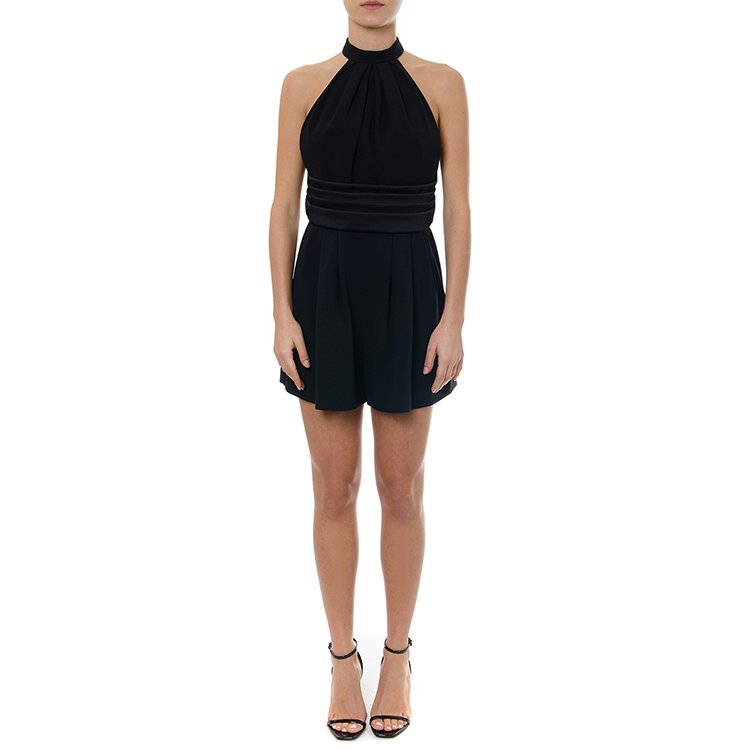 SAINT LAURENT PARIS/SAINT LAURENT PARIS 19年春夏 服装 时尚 女性 黑色 女士连衣裙 552680 Y061U 1000
