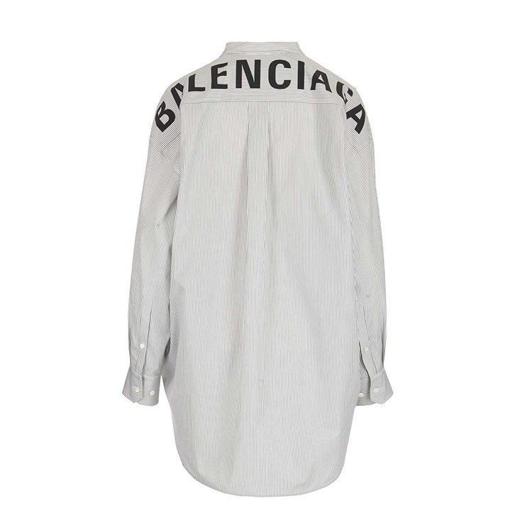 balenciaga/巴黎世家 19年秋冬 简约 女性 绑带 喇叭袖 女士长袖t恤