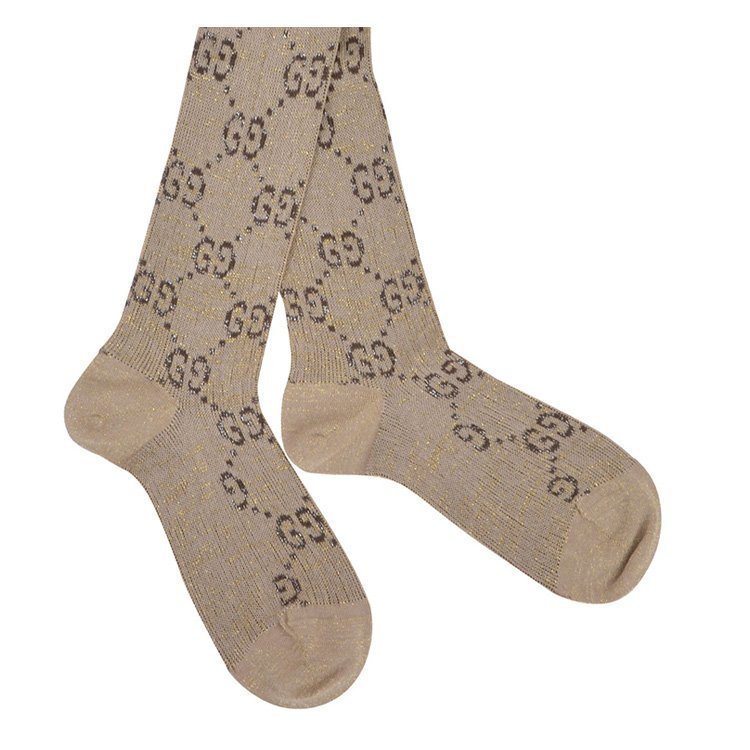 gucci/古驰 21年秋冬 女性 米色 女袜 476525 3g199 9964