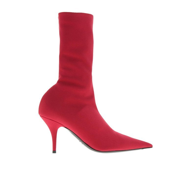 balenciaga/巴黎世家 19年秋冬 时尚 女性 红色 高筒靴 524916 w04z0