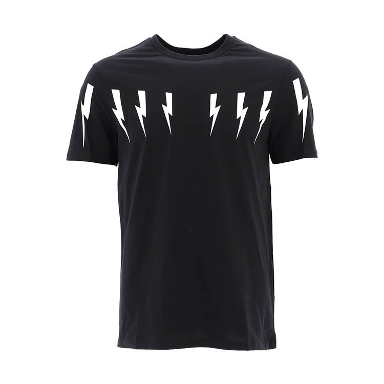 neil barrett/尼奥·贝奈特 19年春夏 圆领 男性 闪电 宽松 男士短袖