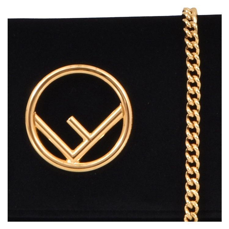 fendi/芬迪 19年秋冬 logo 通勤包 女包 女性 黑色 斜挎包 8bs012 a3